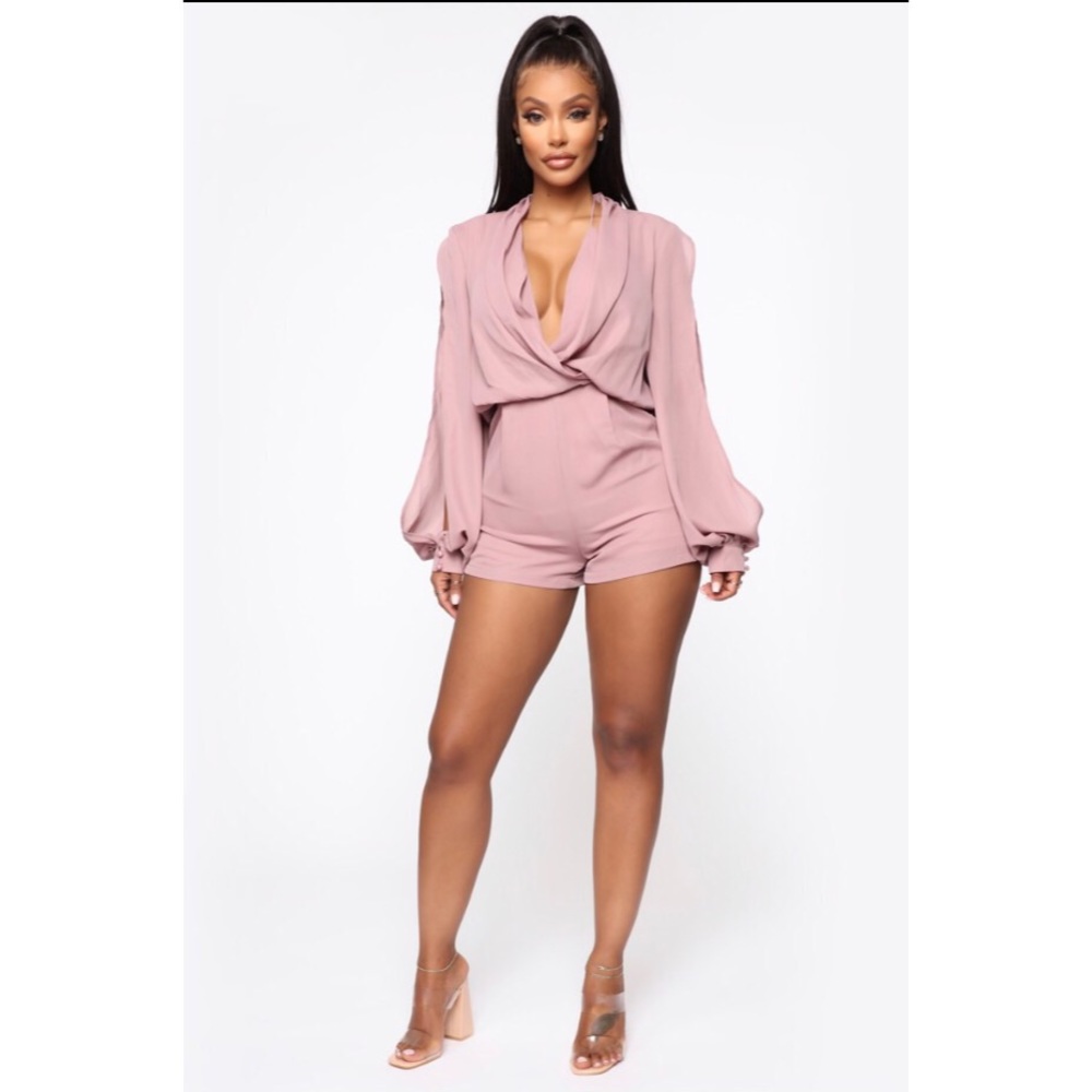Fashion Nova Monaco Romper (NWT)